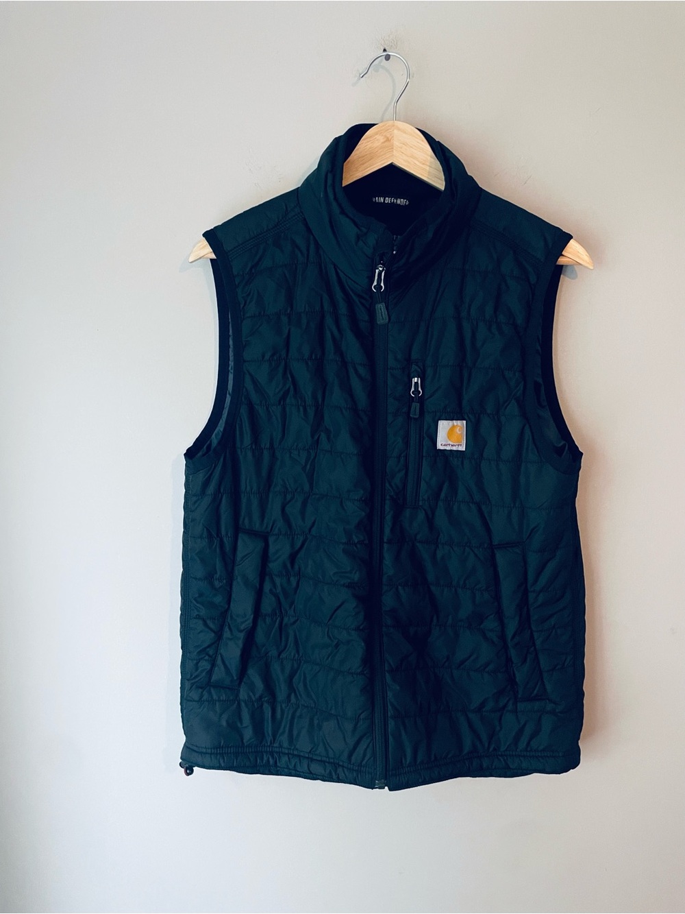 Carhartt Men’s Quilted Black Insulated Vest
